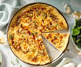 Knoblauchtarte
