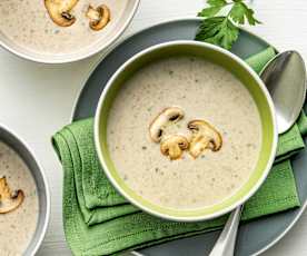 Cream of mushroom soup