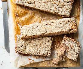 Pain sans gluten au sésame et au kasha