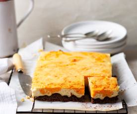 Ciasto serowe z batatami