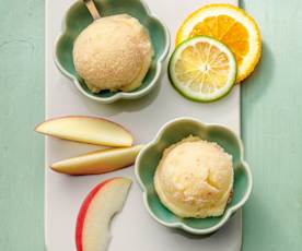 Gelato leggero alla frutta