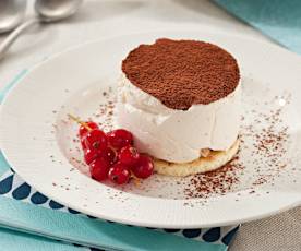 Semifrío de crema de whisky