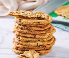 Galletas con chispas de chocolate