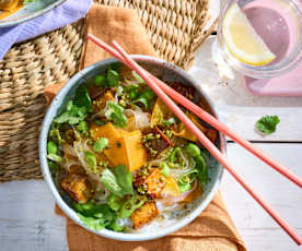 Teriyaki-Tofu-Salat