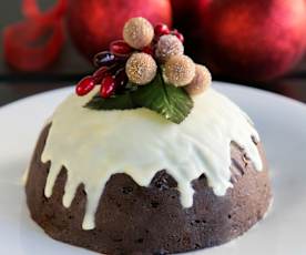 Πουτίγκα με 3 είδη σοκολάτας