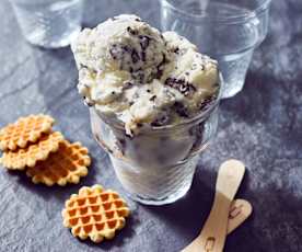 Stracciatella-Eis