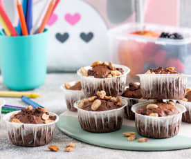 Muffiny à la Snickers® z czekoladą i orzeszkami ziemnymi