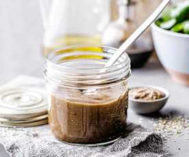 Vinaigrette balsamique à la moutarde