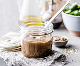 Mustard Balsamic Vinegar Dressing