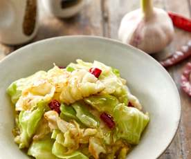 Chou chinois sauté