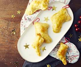 Sfogliatine salate pere e caprino