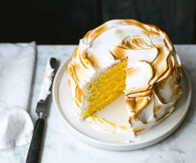 Gâteau meringué au citron
