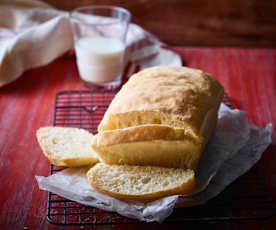 Pan de caja blanco