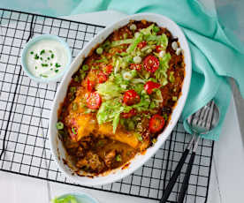 Cheeseburger-Auflauf