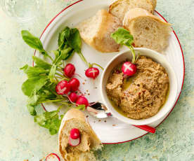 Tartinade d’aubergines