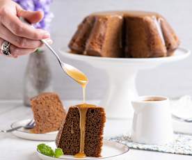 Babka kawowa z Varomy z solonym sosem karmelowym