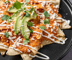Chilaquiles rojos