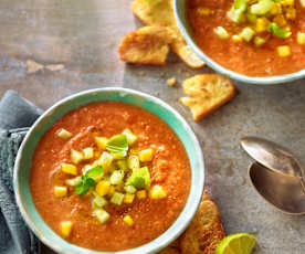 Sweet Hot Gazpacho