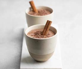 Chocolate caliente sin lactosa