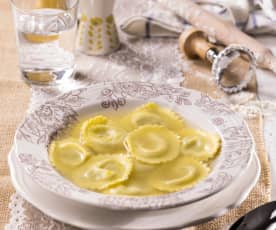 Ravioli con ripieno di carne