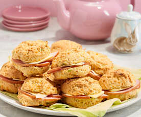 Ham and Cheese Biscuits