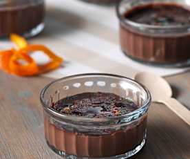 Crema catalana de chocolate