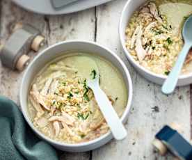 Baby-friendly Chicken and Barley Soup