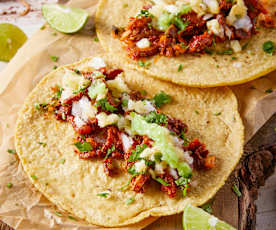 Tacos al pastor chilangos