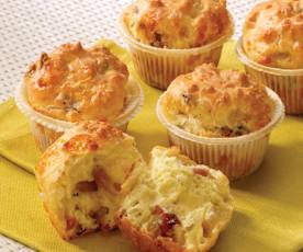 Muffin speck e caciocavallo