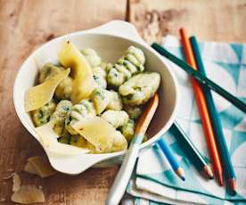Gnocchi aux épinards et au gouda