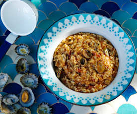 Arroz de lapas