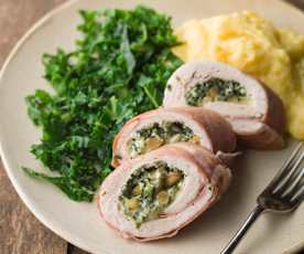 Chicken Florentine Involtini - Involtini di pollo alla fiorentina