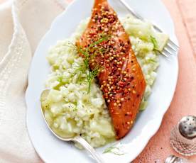 Fenchel-Risotto