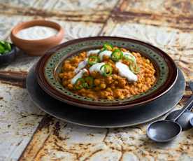 Chhole (chickpea curry)