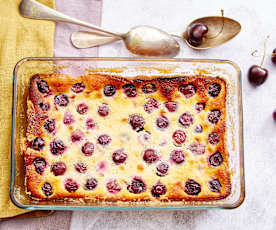 Clafoutis moelleux aux cerises