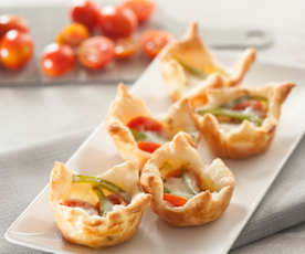 Aperitivos de hojaldre