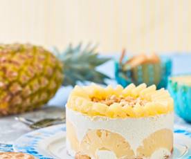 Torta semifreddo all’ananas (senza lattosio)