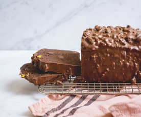Cake au chocolat vapeur glaçage façon rocher