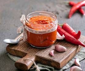 Salsa de pimiento rojo