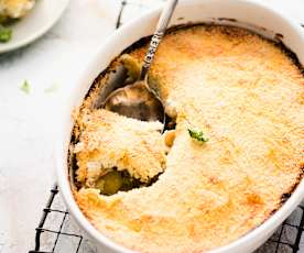 Gratin de pomme de terre aux cèpes