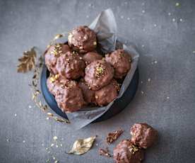 Rochers feuilletés au praliné