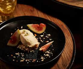 无花果百利甜酒冰淇淋