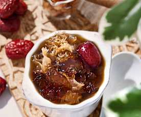 Peach Gum Snow Fungus Dessert