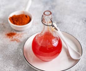 Olej aromatyzowany czerwoną papryką