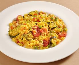 Risotto vegetariano