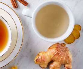Infusión de limón y jengibre