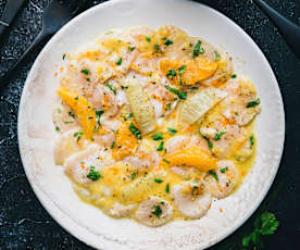 Carpaccio de saint-jacques aux agrumes