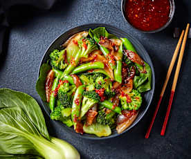 Steamed Chinese Vegetables