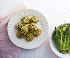 Polpette di gambi di bietole e pane raffermo