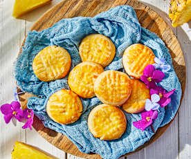 Ananas zandkoekjes 